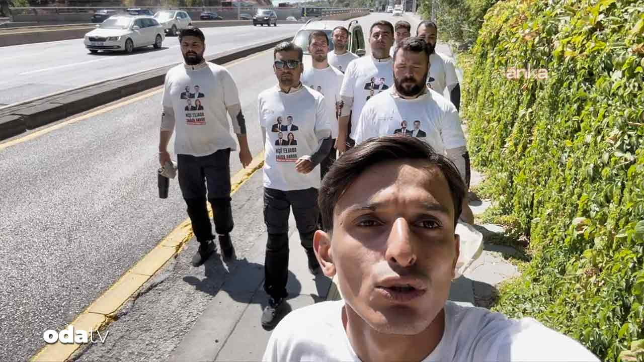 chpli dokuz gencin silivriye yuruyusu devam ediyor DBu6HMCI