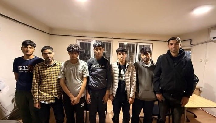 amasyada ormanda 8 duzensiz gocmen yakalandi 8DBEFJtN