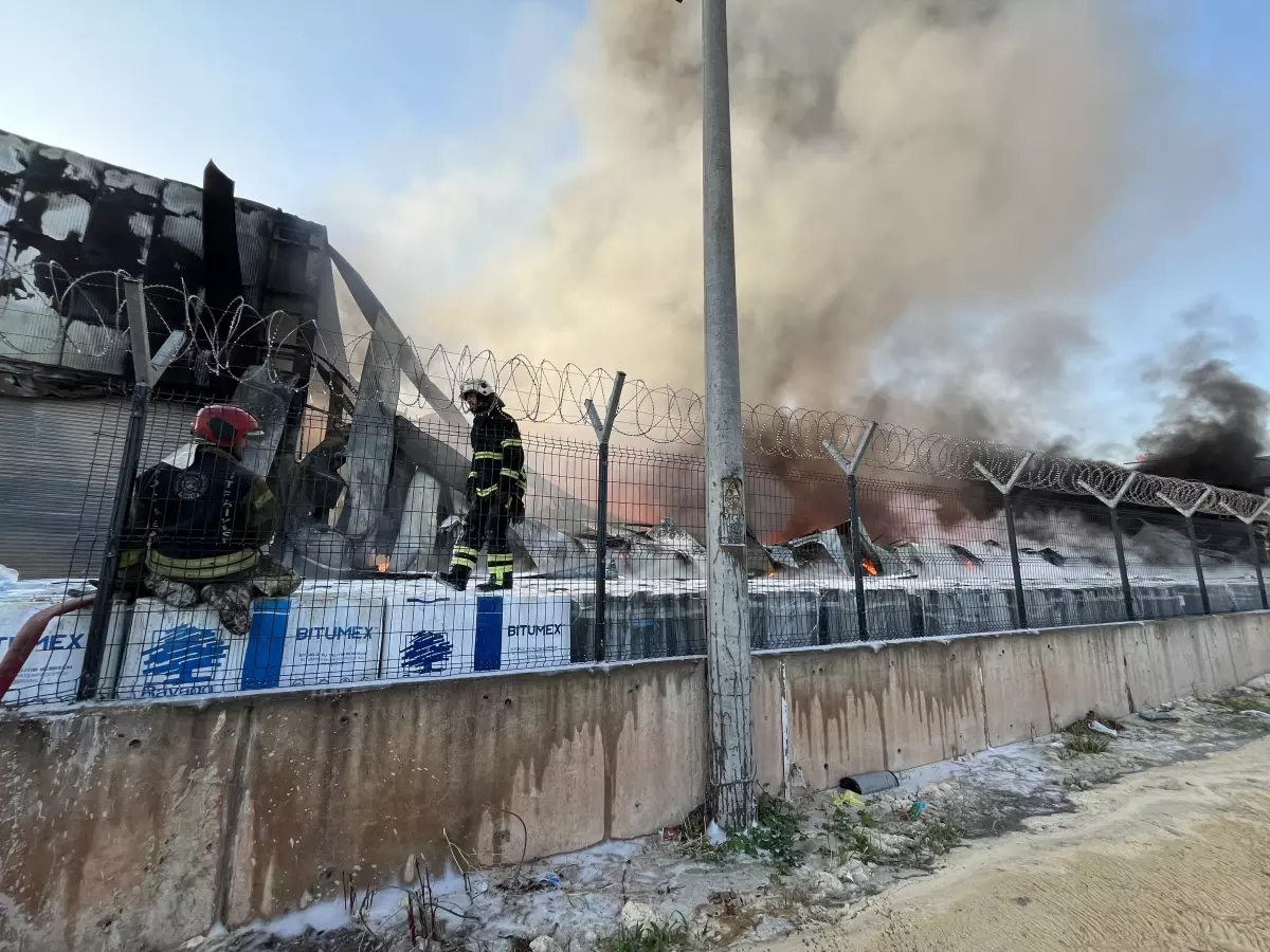 basiskelede yangin kontrol altina alindi pnyEgS9i