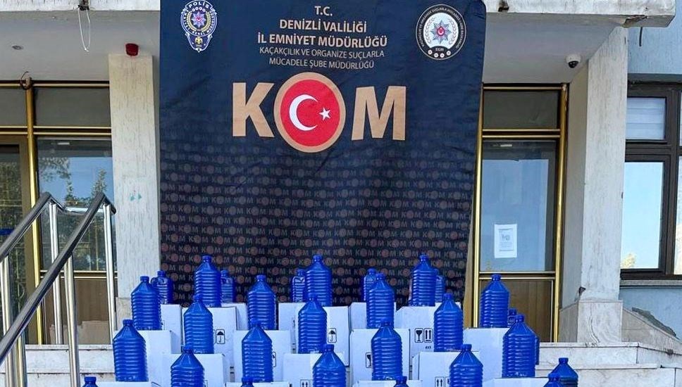 denizlide 642 litre kacak alkol yakalandi HBm43OSH