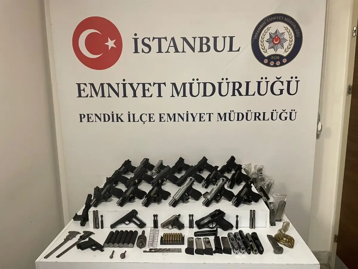 pendikte silah imalatina operasyon iki supheli tutuklandi CtP9ihCP