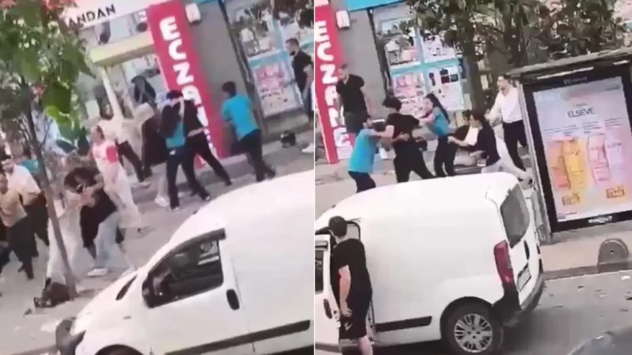 Bahcelievlerde marketteki karpuz fiyati tartismasi tekmeli yumruklu kavgaya donustu JaL2ANEm